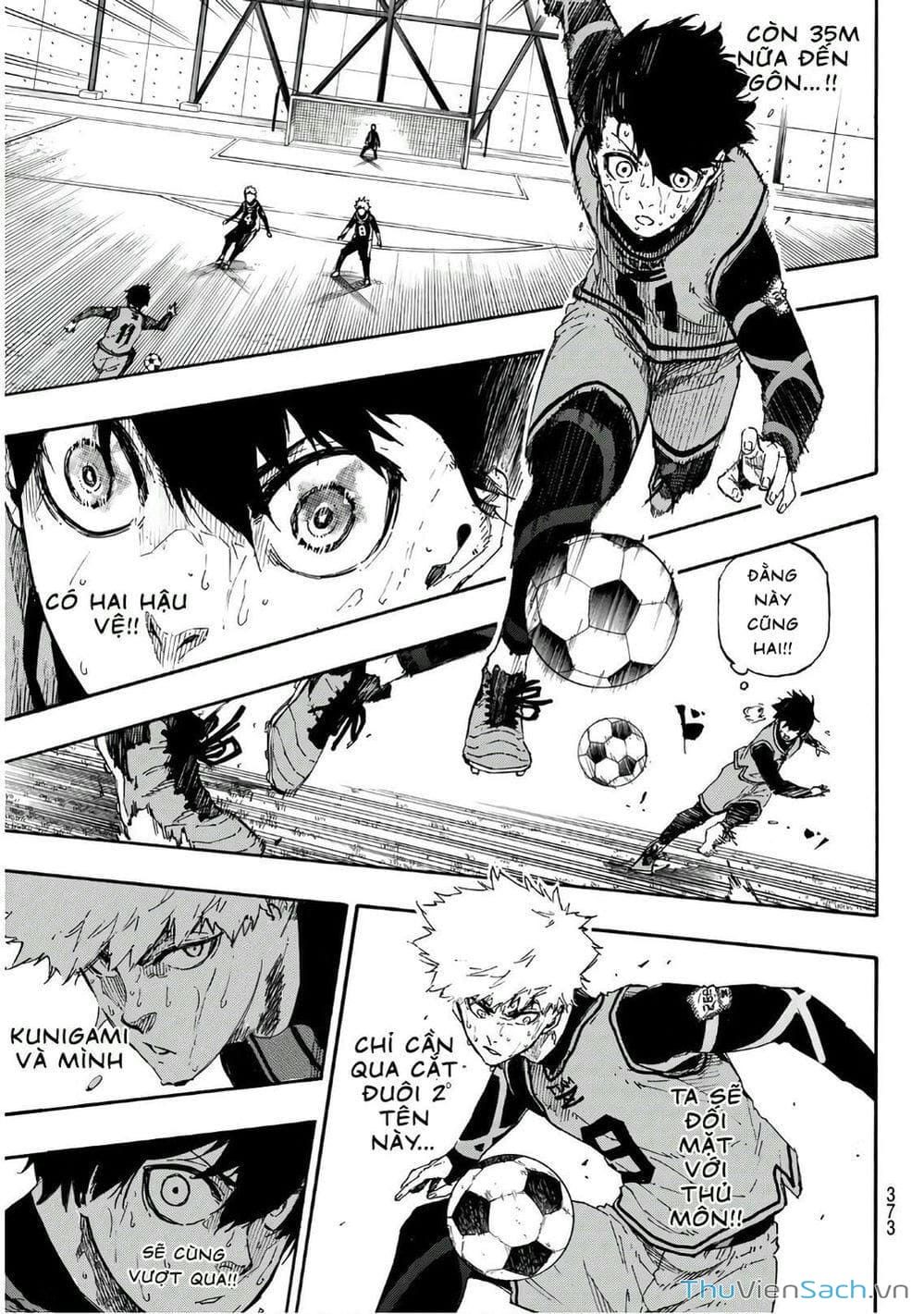 Truyện Tranh Tiền Đạo Số 1 - Blue Lock trang 6