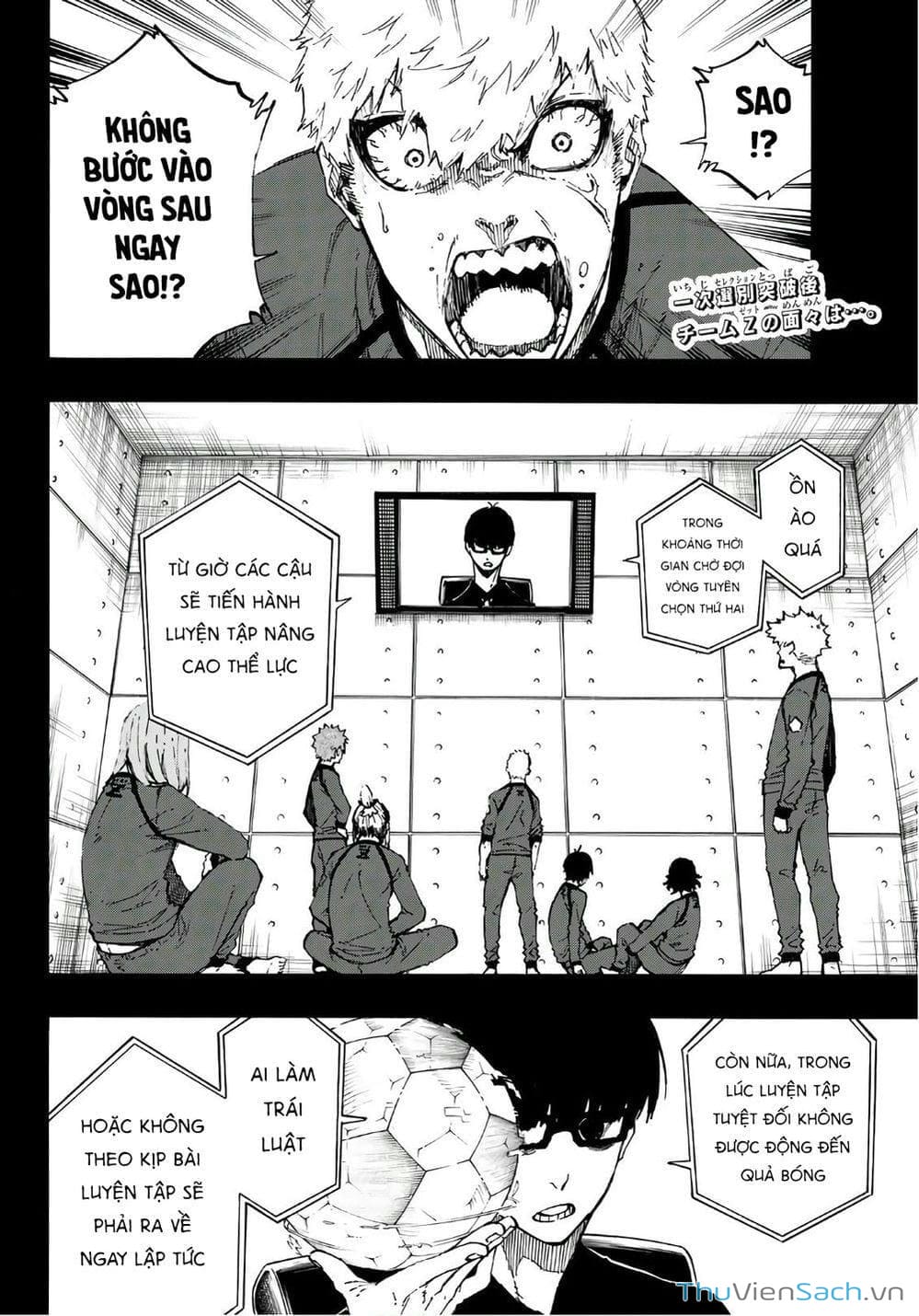 Truyện Tranh Tiền Đạo Số 1 - Blue Lock trang 6