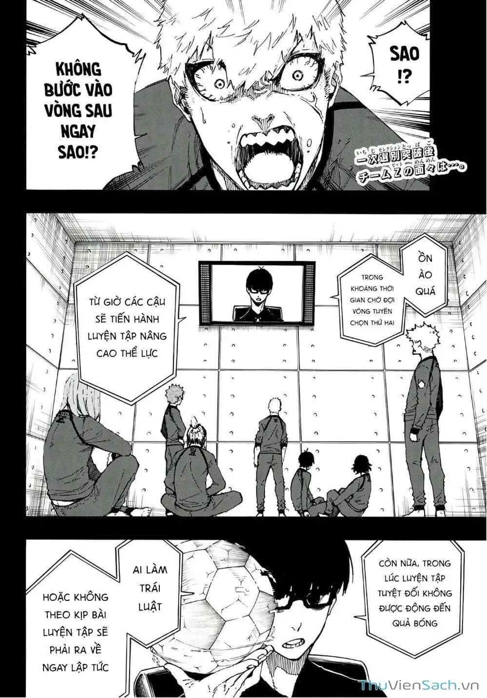 Truyện Tranh Tiền Đạo Số 1 - Blue Lock trang 5