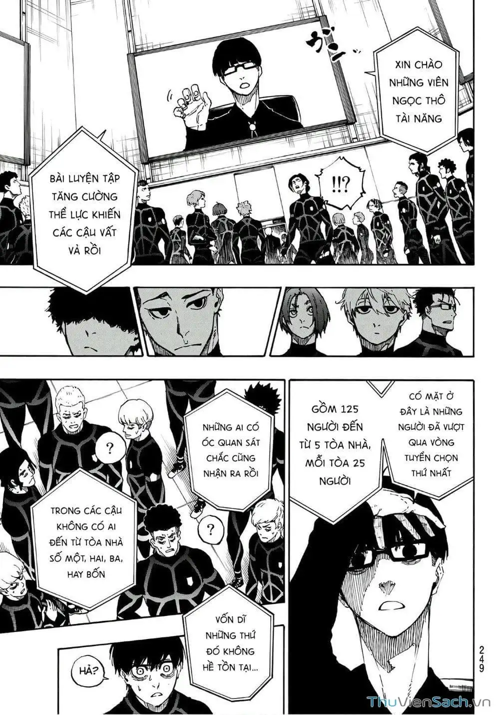 Truyện Tranh Tiền Đạo Số 1 - Blue Lock trang 5