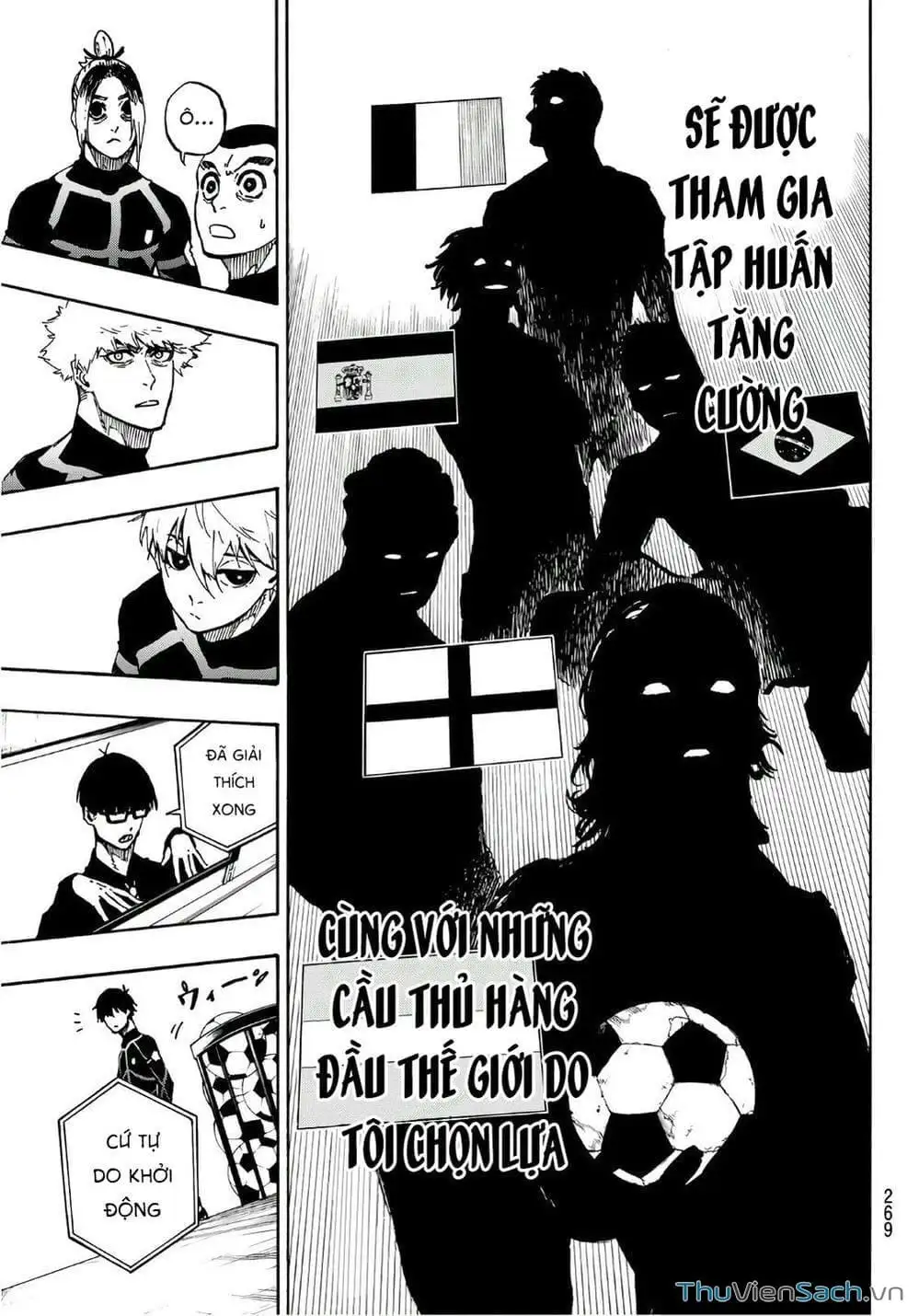 Truyện Tranh Tiền Đạo Số 1 - Blue Lock trang 5