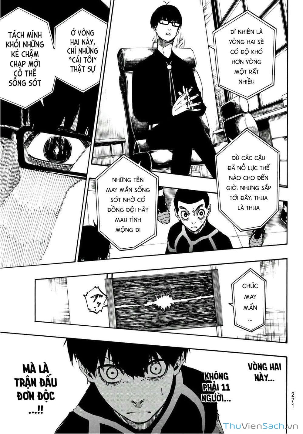 Truyện Tranh Tiền Đạo Số 1 - Blue Lock trang 6