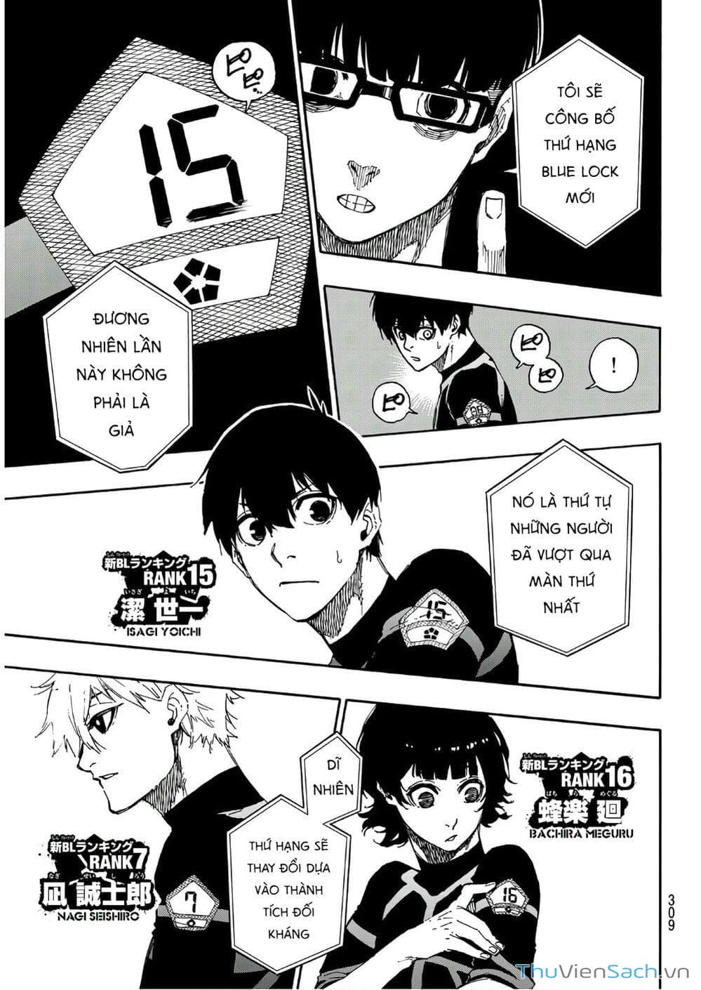Truyện Tranh Tiền Đạo Số 1 - Blue Lock trang 6