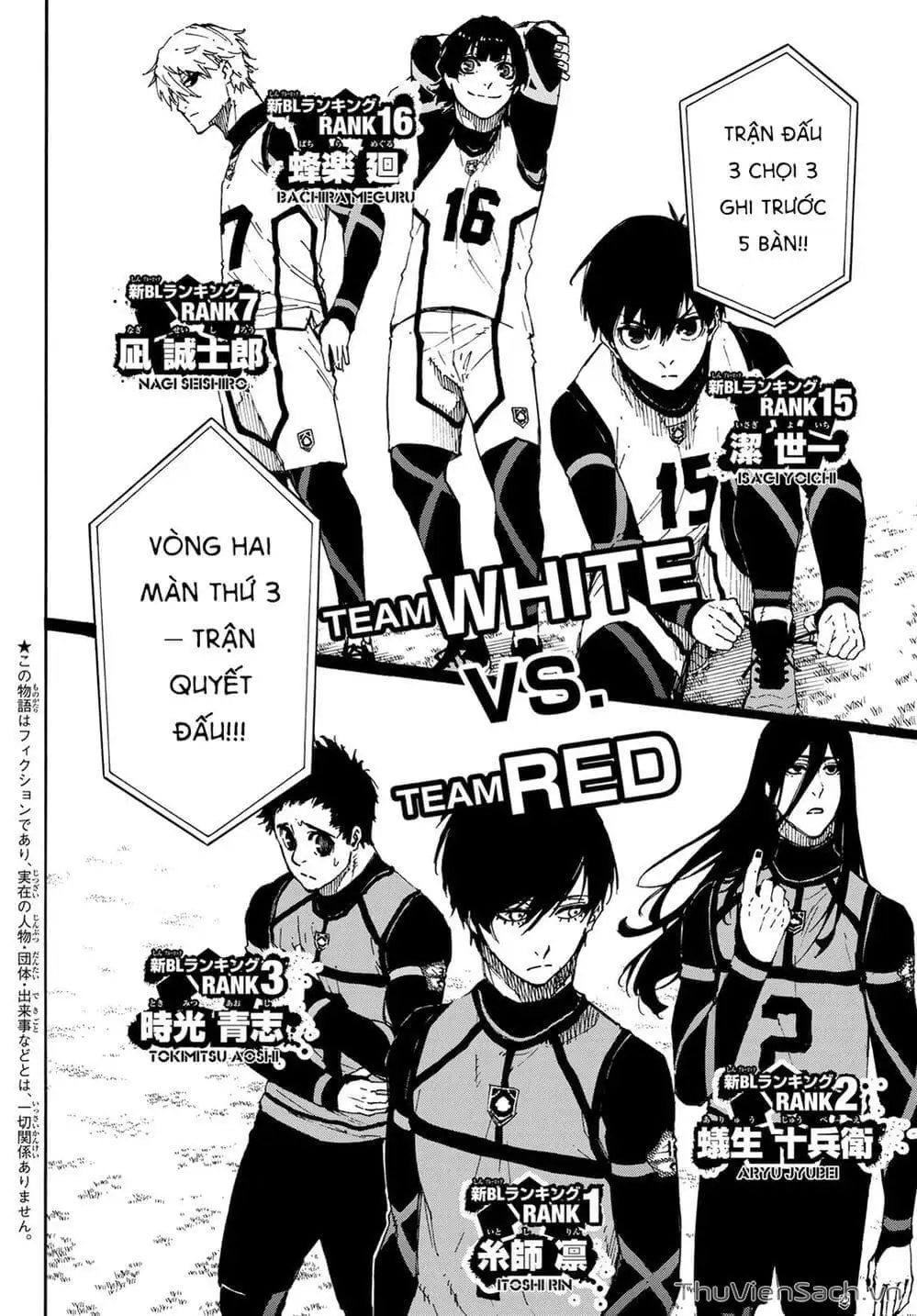 Truyện Tranh Tiền Đạo Số 1 - Blue Lock trang 5