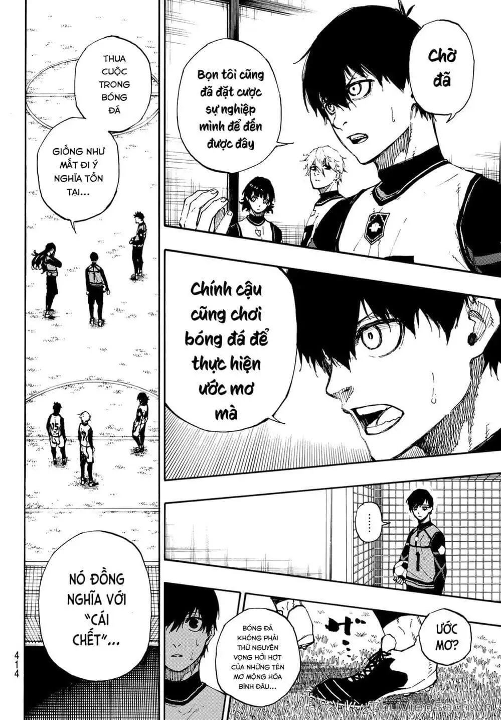 Truyện Tranh Tiền Đạo Số 1 - Blue Lock trang 5