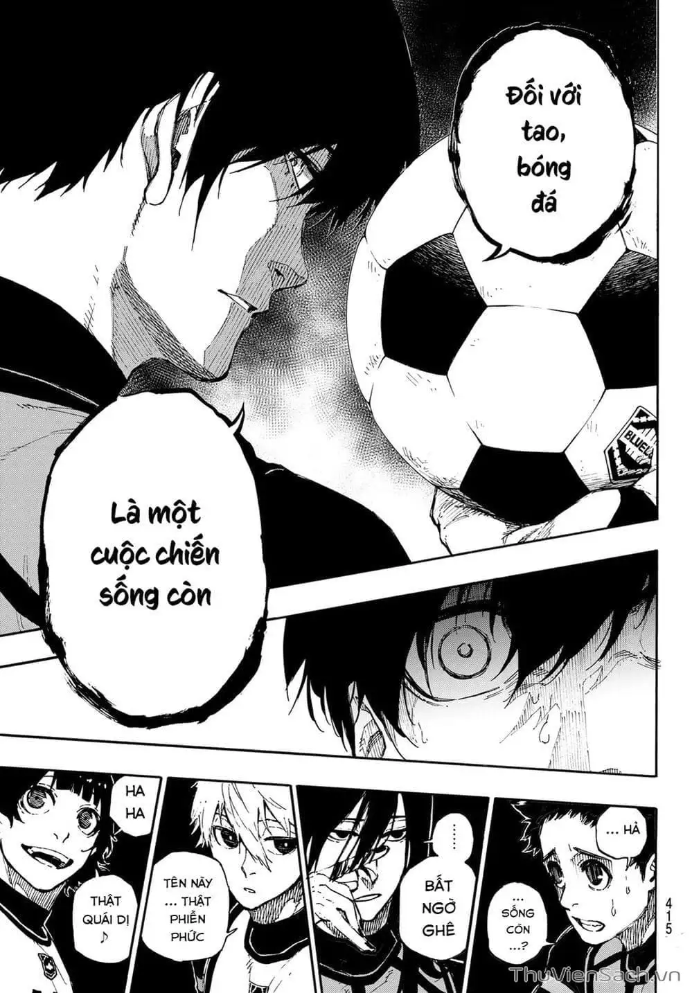 Truyện Tranh Tiền Đạo Số 1 - Blue Lock trang 5