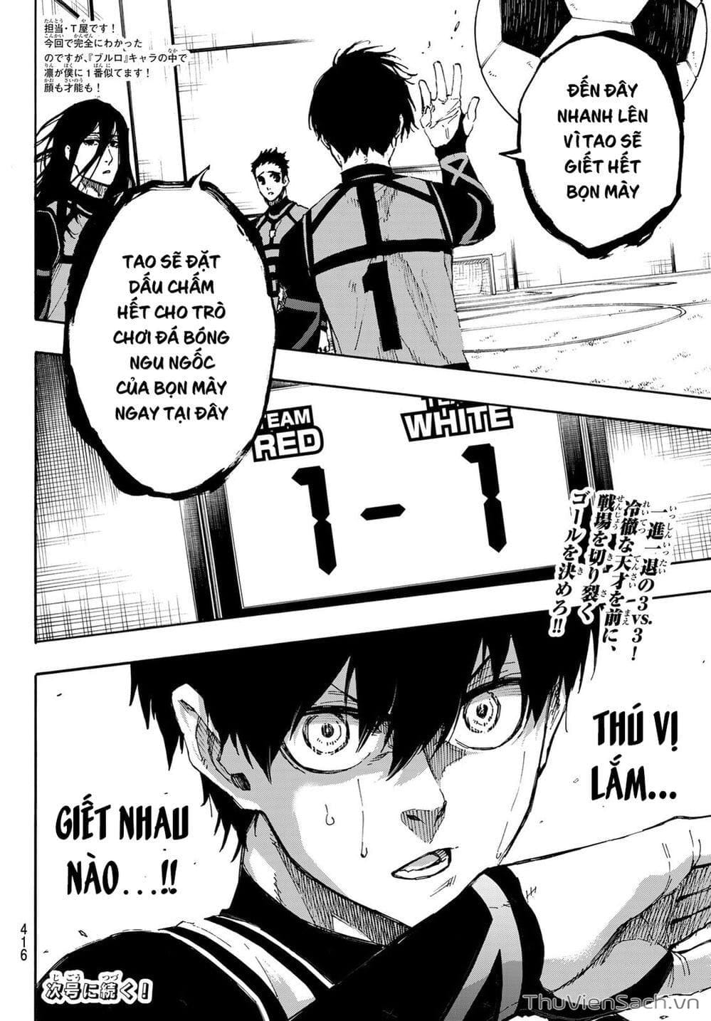 Truyện Tranh Tiền Đạo Số 1 - Blue Lock trang 6
