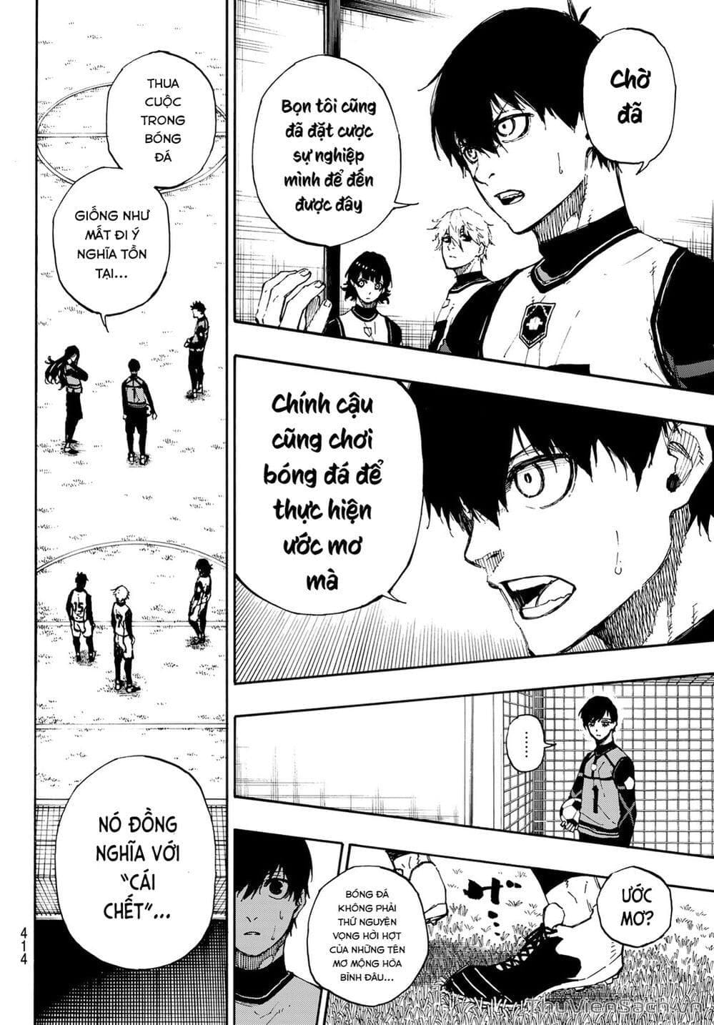 Truyện Tranh Tiền Đạo Số 1 - Blue Lock trang 6