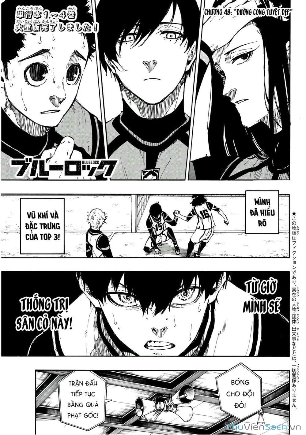 Truyện Tranh Tiền Đạo Số 1 - Blue Lock trang 6