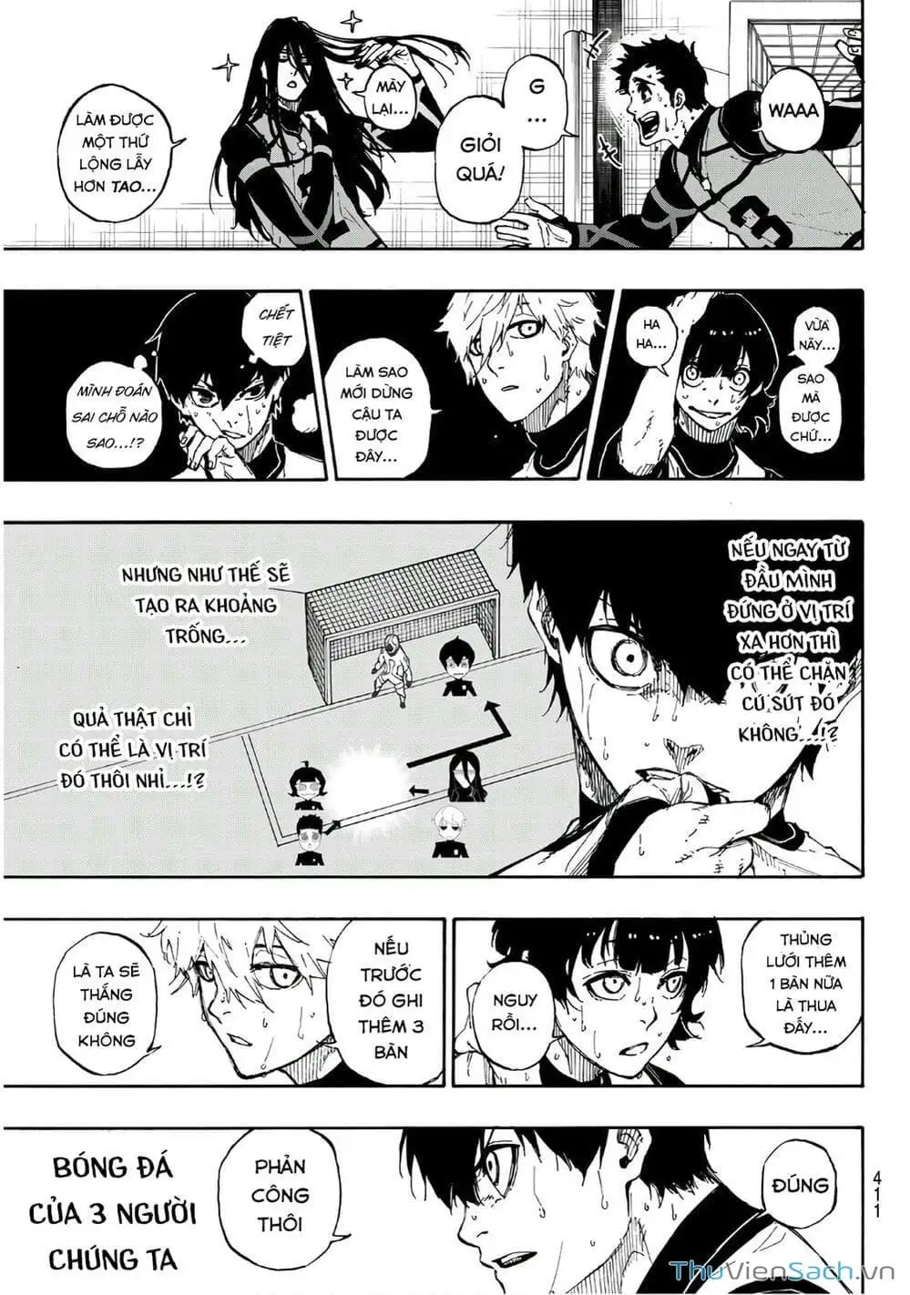 Truyện Tranh Tiền Đạo Số 1 - Blue Lock trang 5