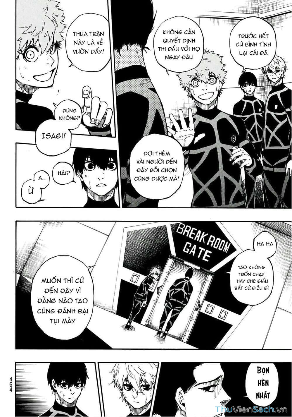 Truyện Tranh Tiền Đạo Số 1 - Blue Lock trang 6