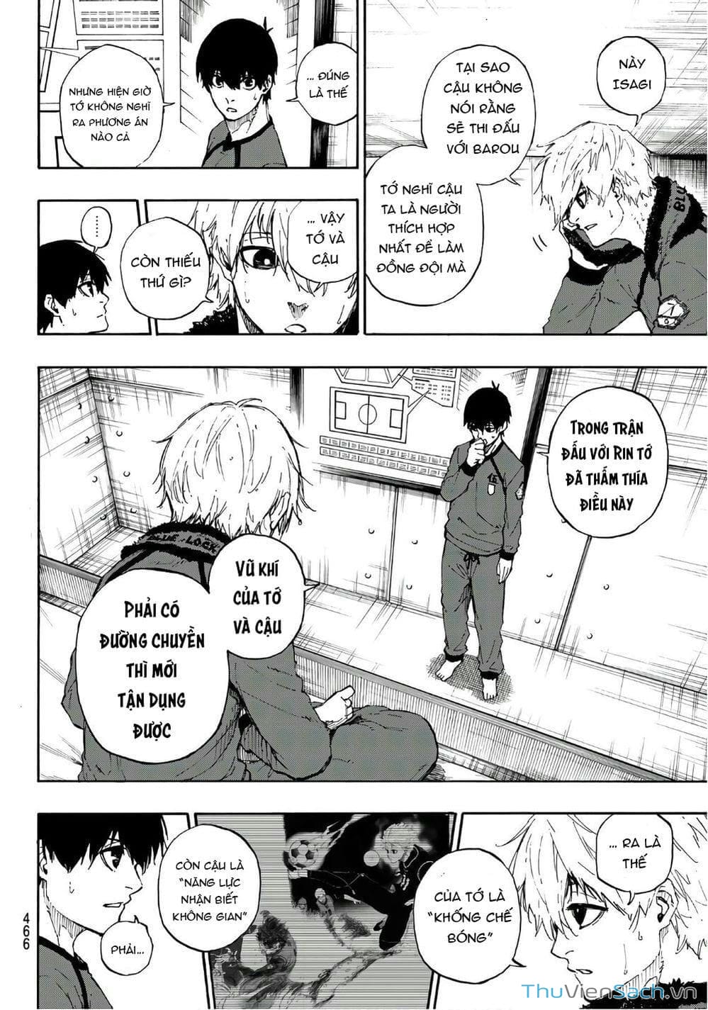 Truyện Tranh Tiền Đạo Số 1 - Blue Lock trang 6