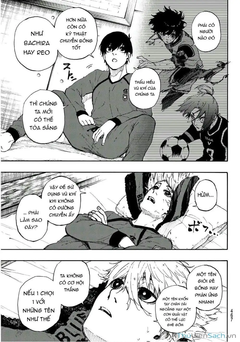 Truyện Tranh Tiền Đạo Số 1 - Blue Lock trang 5