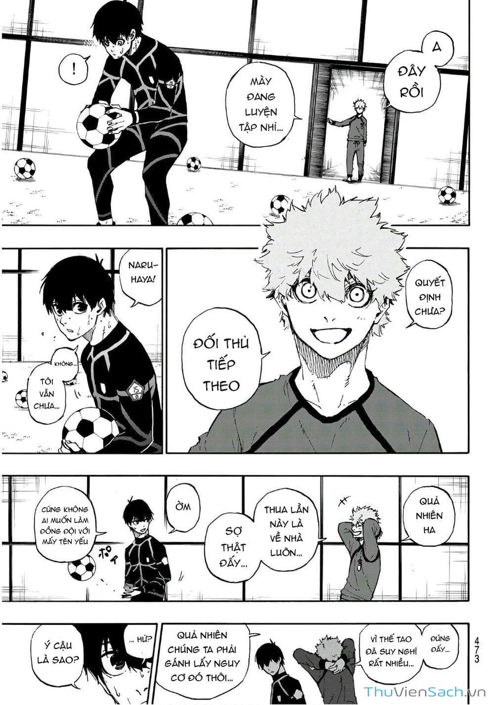 Truyện Tranh Tiền Đạo Số 1 - Blue Lock trang 6