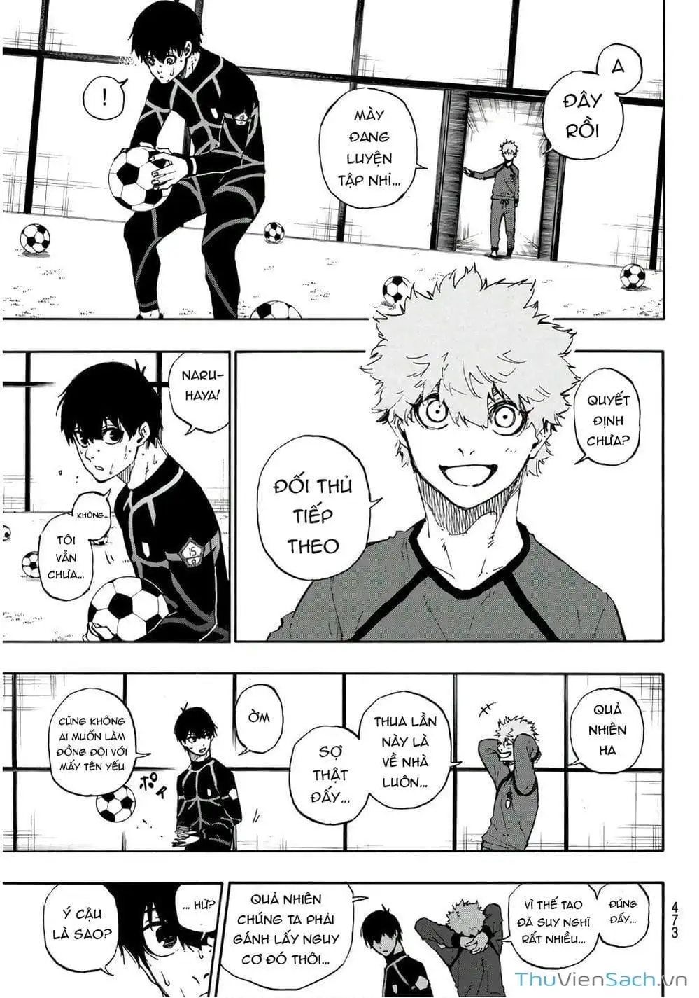 Truyện Tranh Tiền Đạo Số 1 - Blue Lock trang 5