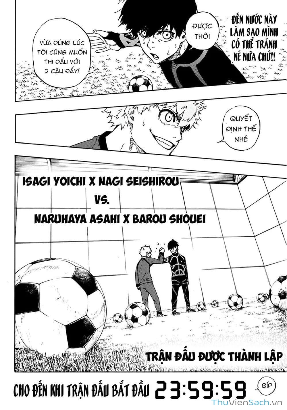 Truyện Tranh Tiền Đạo Số 1 - Blue Lock trang 6