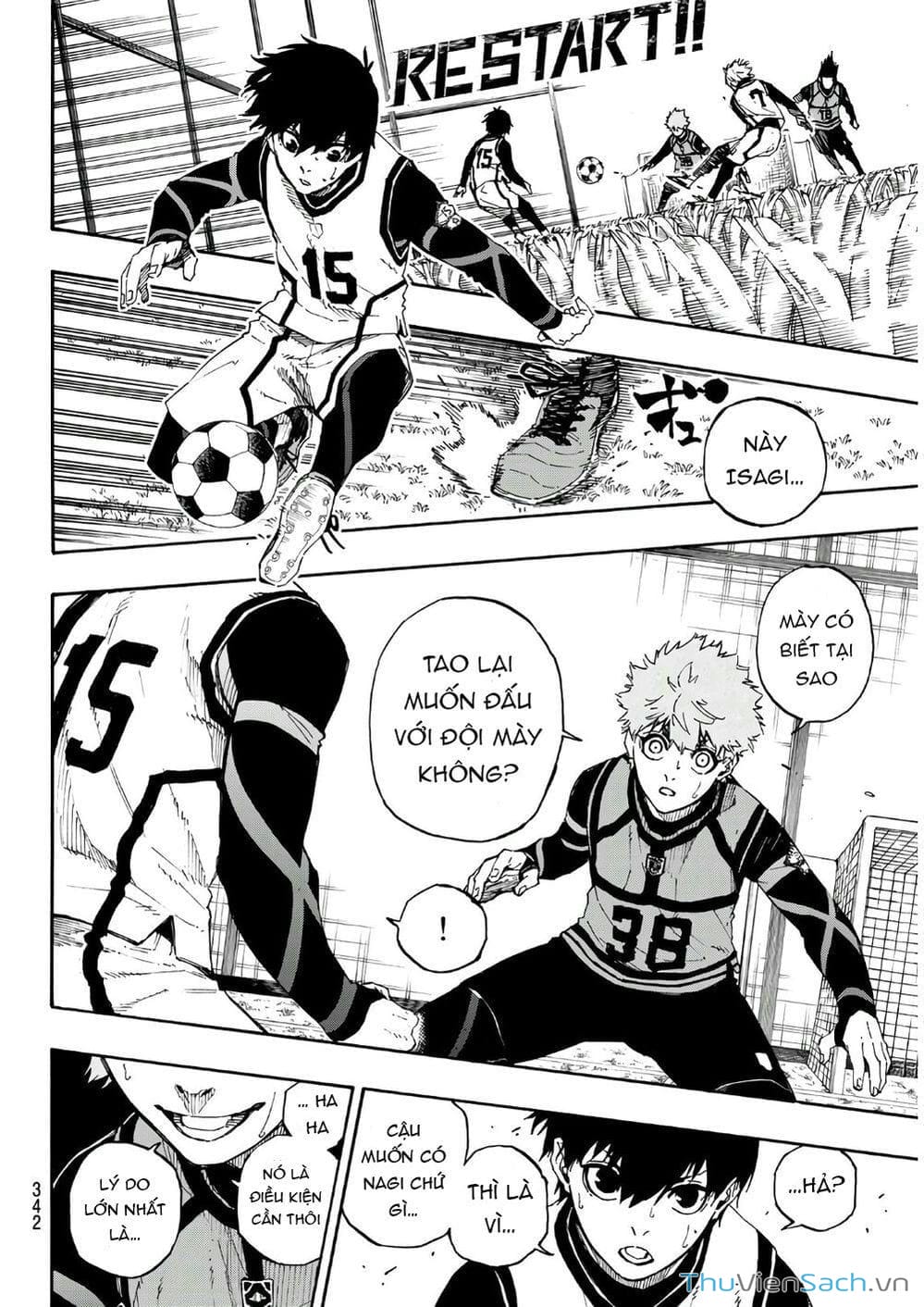 Truyện Tranh Tiền Đạo Số 1 - Blue Lock trang 6