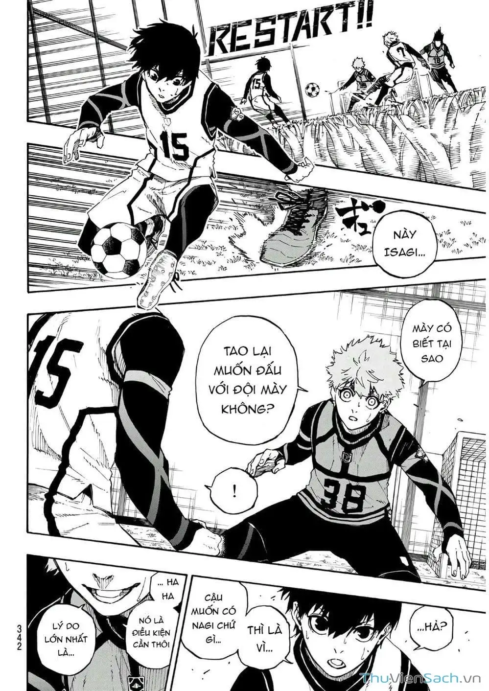 Truyện Tranh Tiền Đạo Số 1 - Blue Lock trang 5