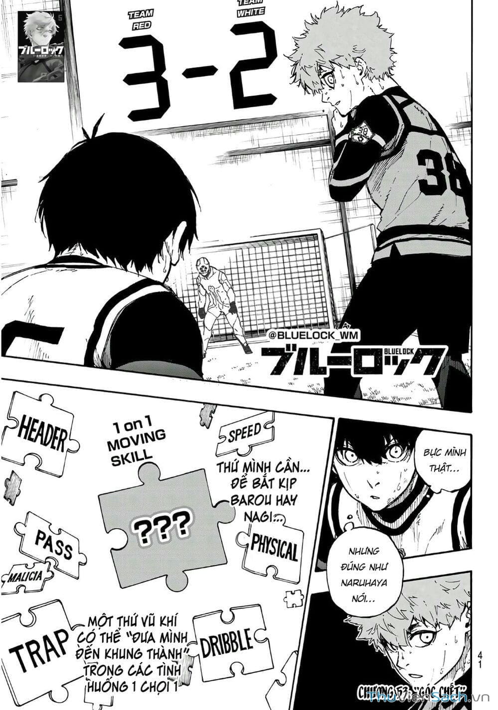 Truyện Tranh Tiền Đạo Số 1 - Blue Lock trang 6