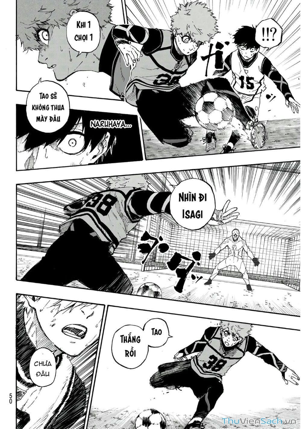 Truyện Tranh Tiền Đạo Số 1 - Blue Lock trang 6