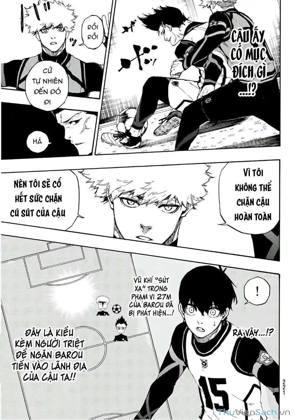 Truyện Tranh Tiền Đạo Số 1 - Blue Lock trang 5