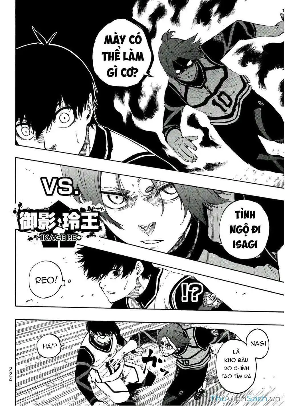 Truyện Tranh Tiền Đạo Số 1 - Blue Lock trang 5