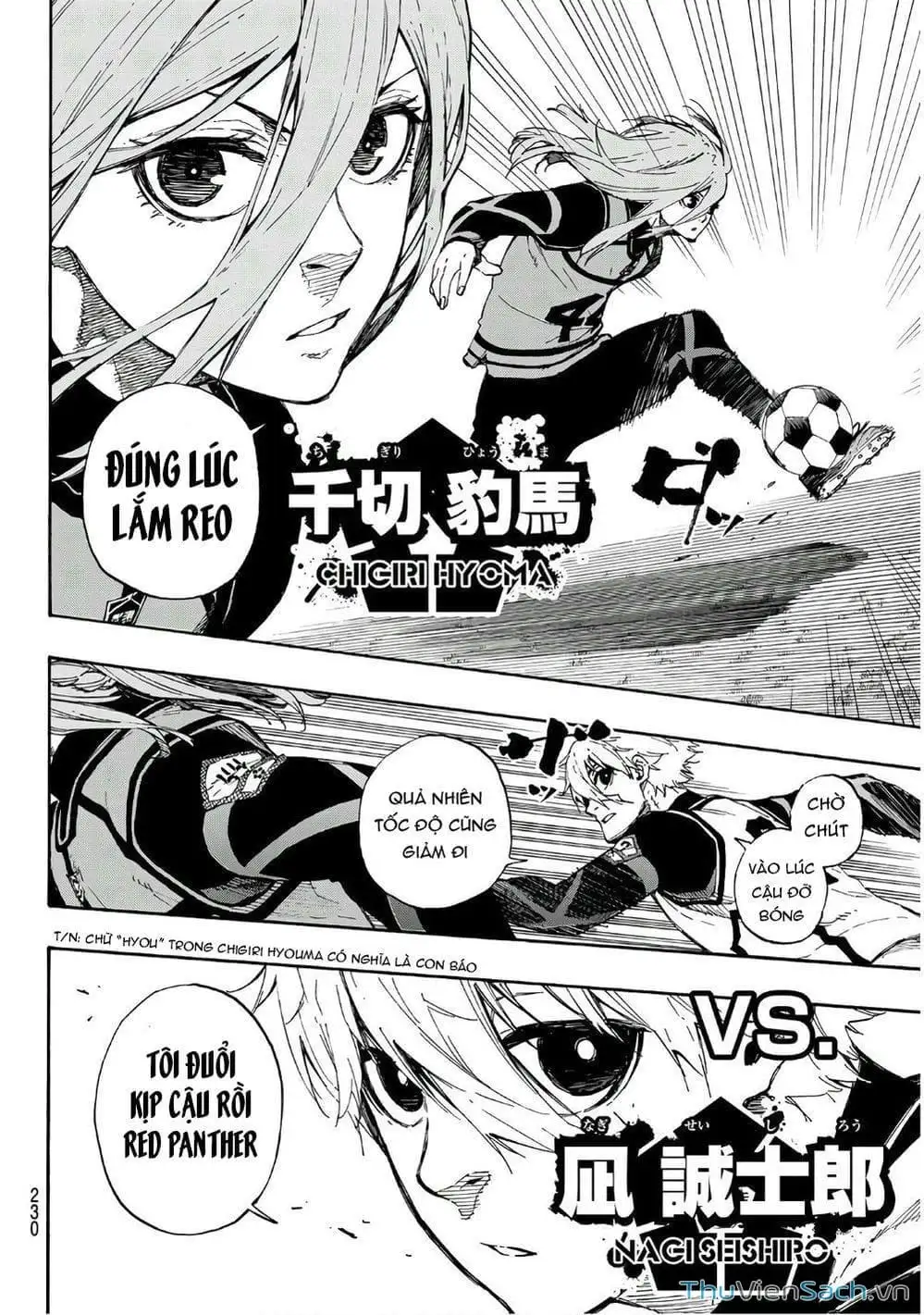 Truyện Tranh Tiền Đạo Số 1 - Blue Lock trang 5
