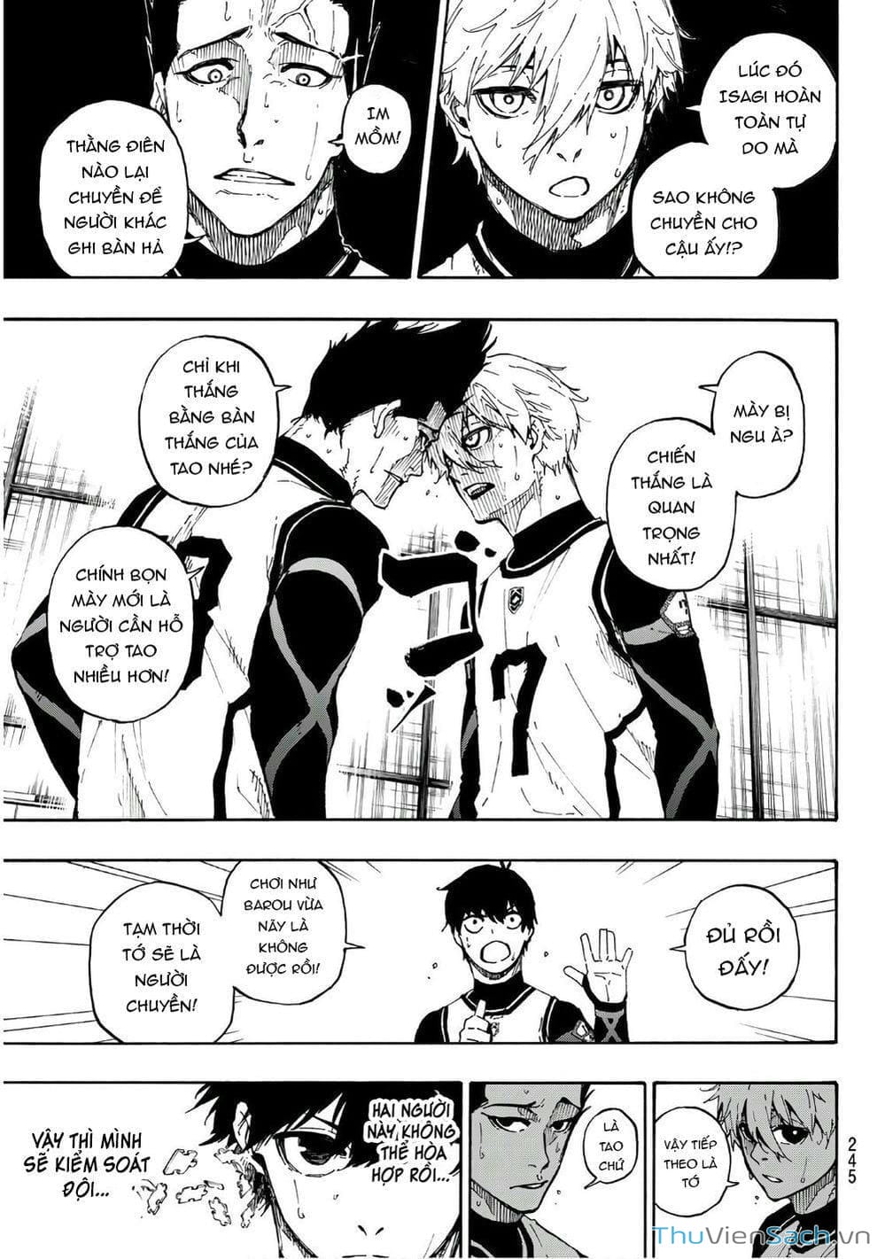 Truyện Tranh Tiền Đạo Số 1 - Blue Lock trang 6