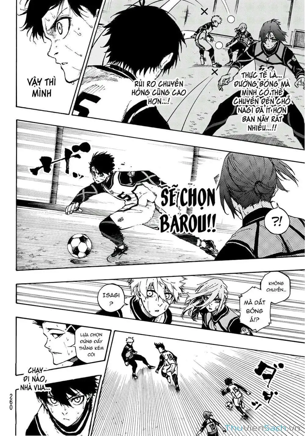 Truyện Tranh Tiền Đạo Số 1 - Blue Lock trang 5