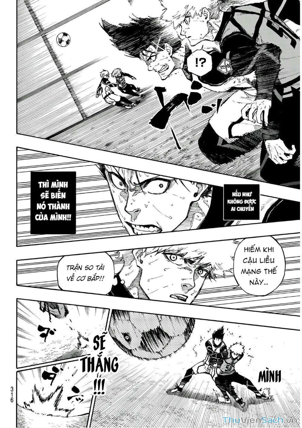 Truyện Tranh Tiền Đạo Số 1 - Blue Lock trang 6