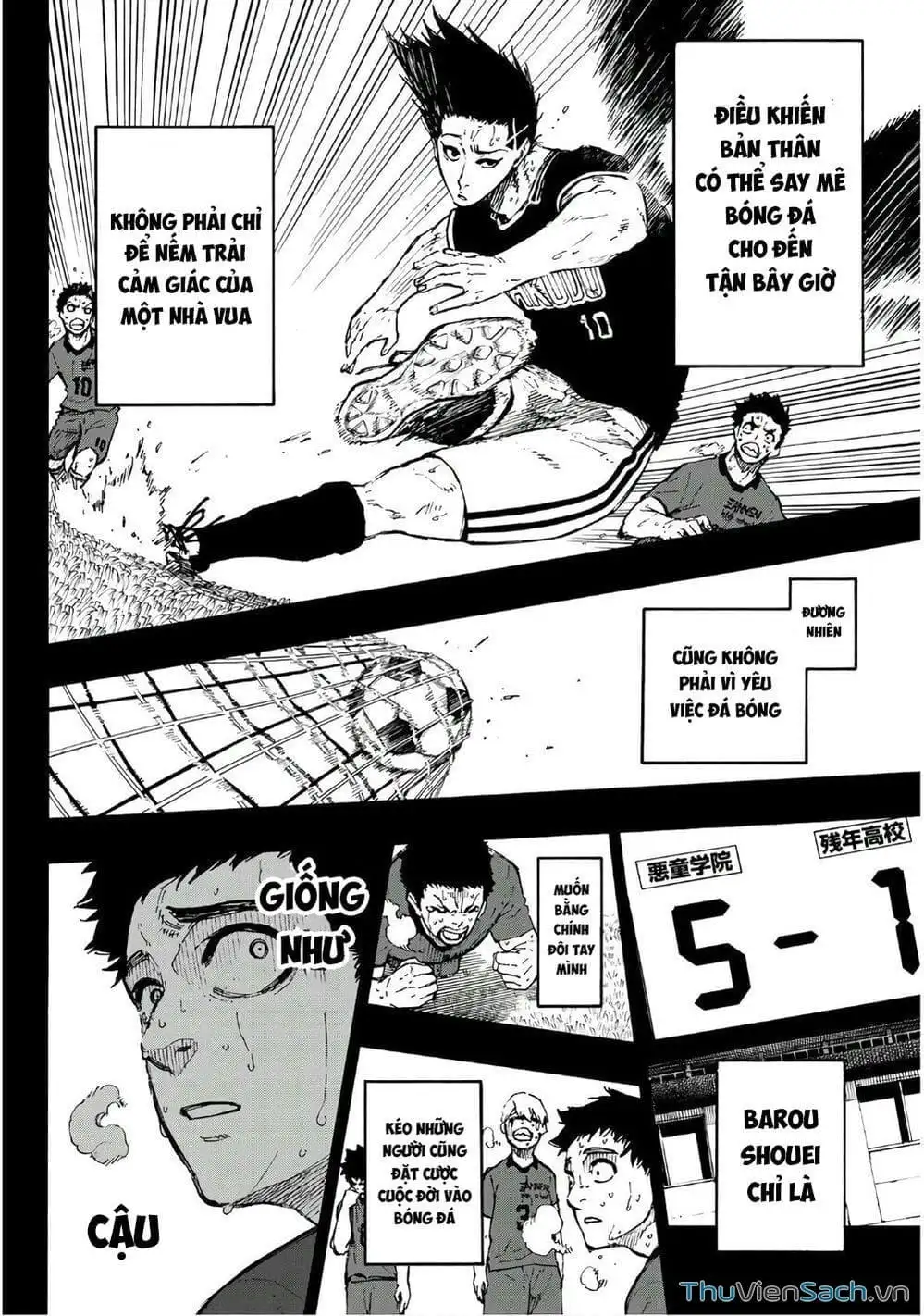 Truyện Tranh Tiền Đạo Số 1 - Blue Lock trang 5