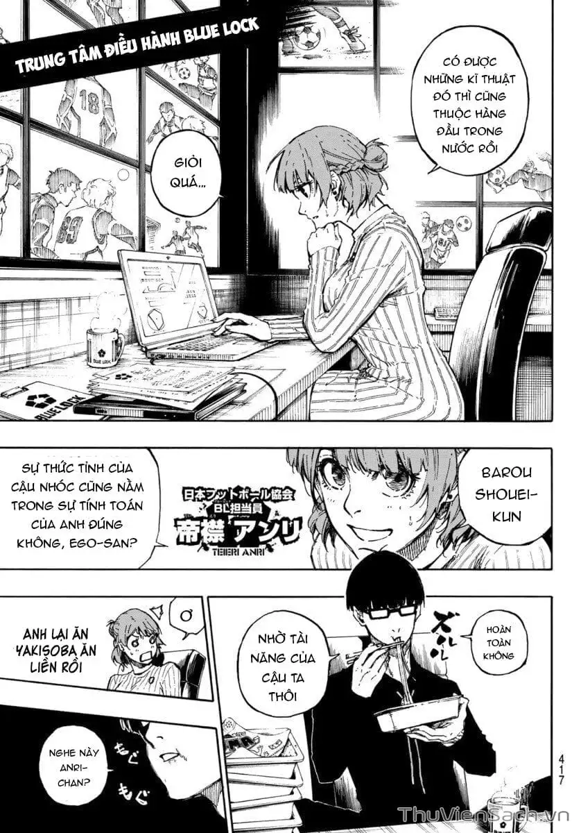 Truyện Tranh Tiền Đạo Số 1 - Blue Lock trang 5