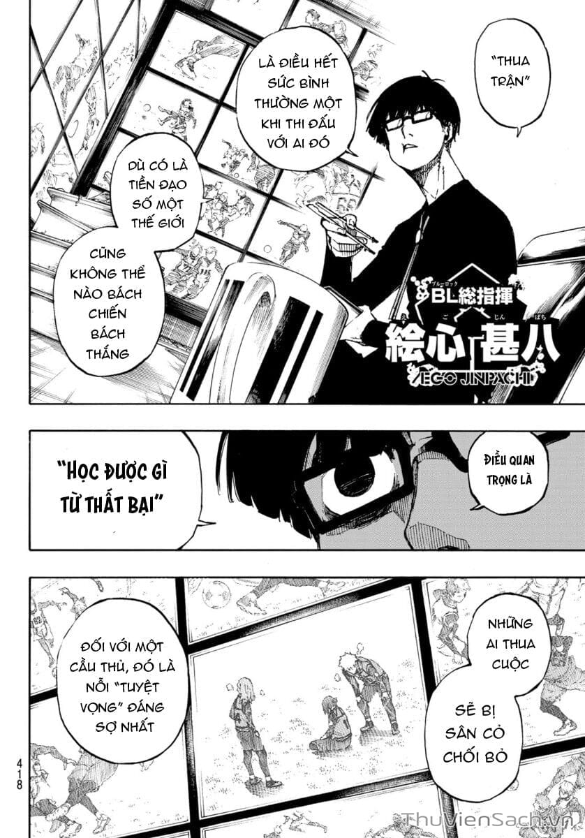 Truyện Tranh Tiền Đạo Số 1 - Blue Lock trang 6