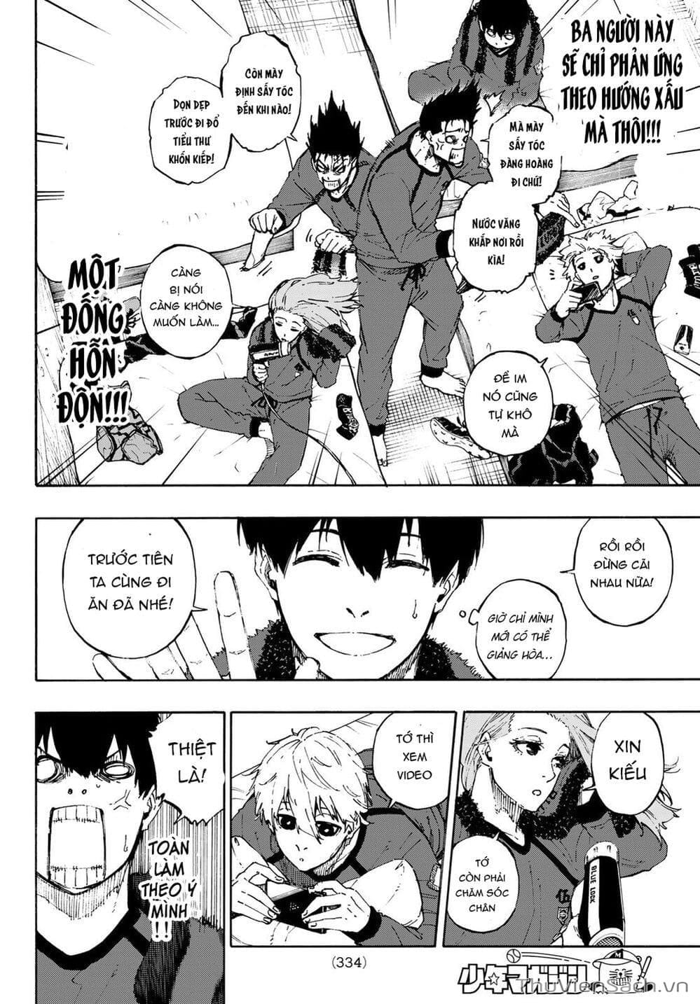 Truyện Tranh Tiền Đạo Số 1 - Blue Lock trang 6