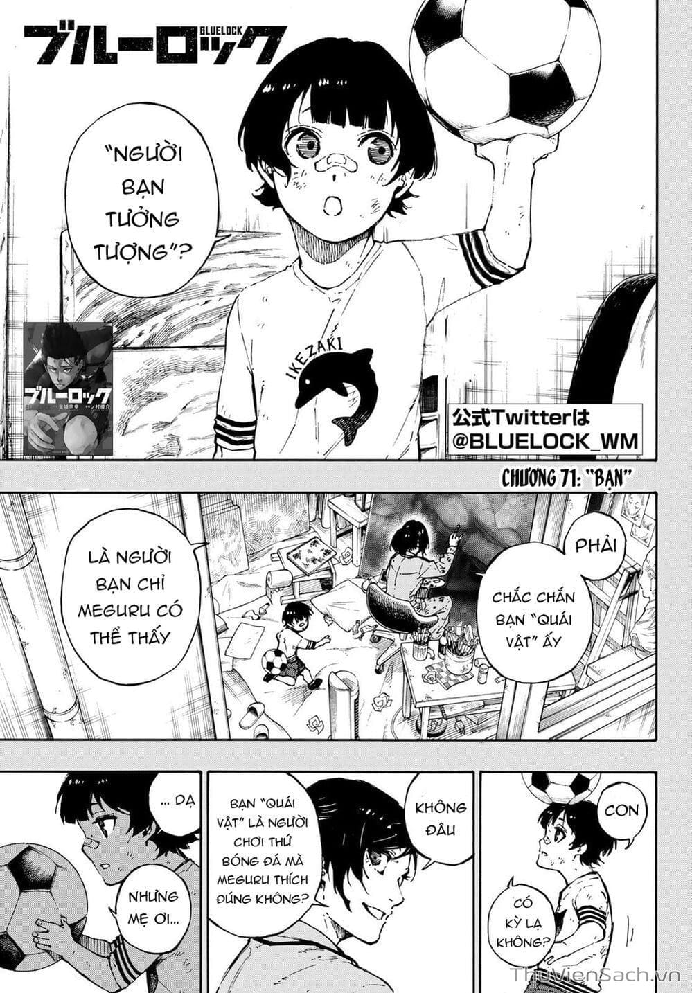 Truyện Tranh Tiền Đạo Số 1 - Blue Lock trang 6