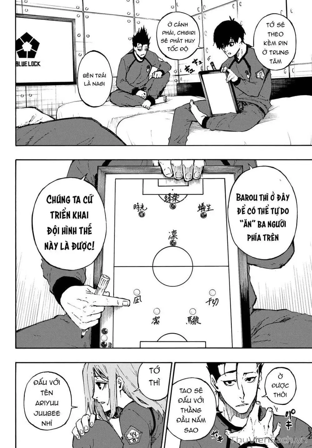 Truyện Tranh Tiền Đạo Số 1 - Blue Lock trang 5