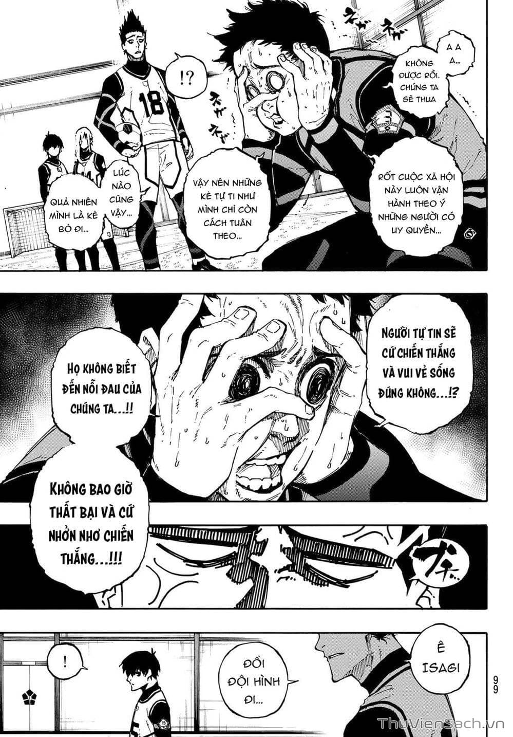 Truyện Tranh Tiền Đạo Số 1 - Blue Lock trang 6