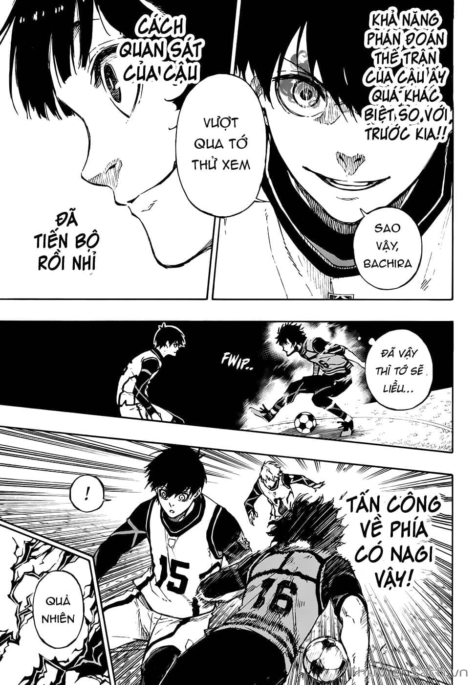 Truyện Tranh Tiền Đạo Số 1 - Blue Lock trang 6