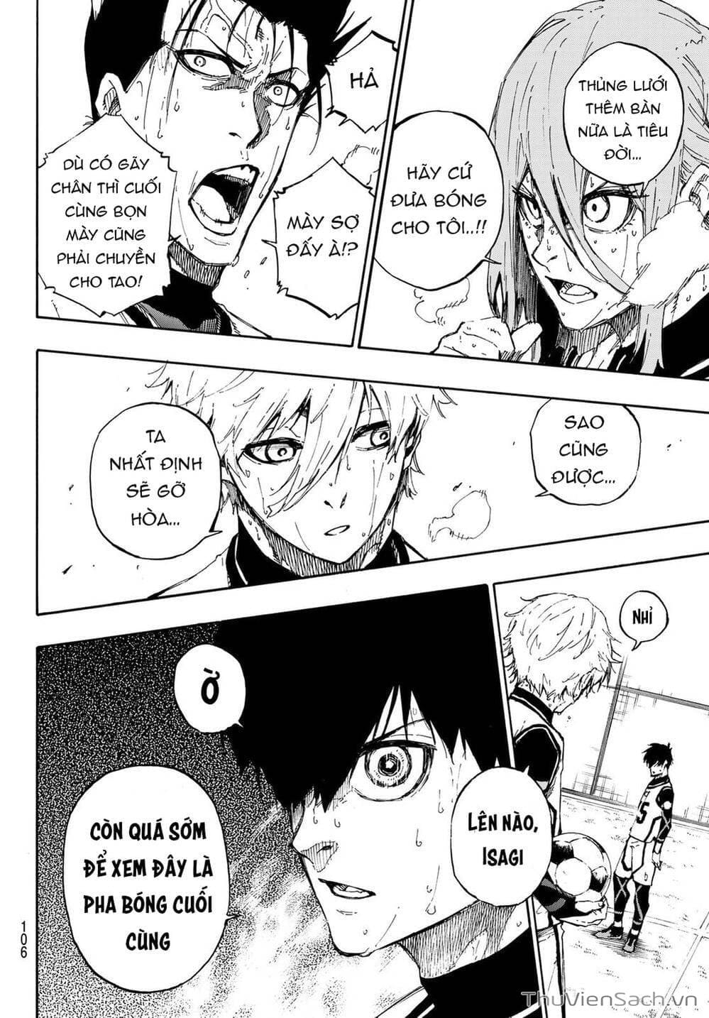 Truyện Tranh Tiền Đạo Số 1 - Blue Lock trang 6