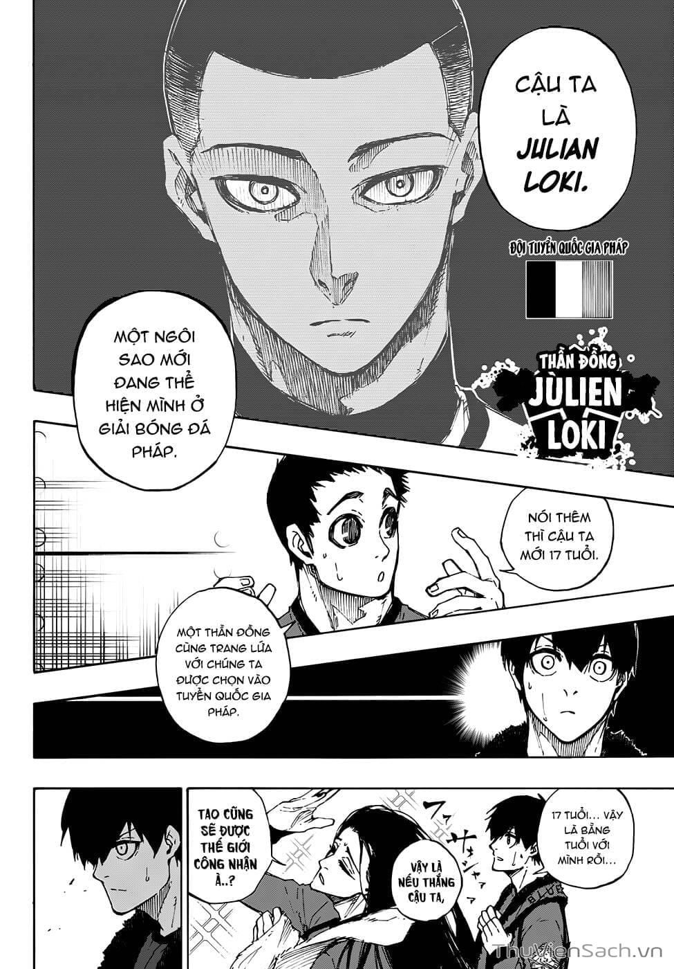 Truyện Tranh Tiền Đạo Số 1 - Blue Lock trang 6