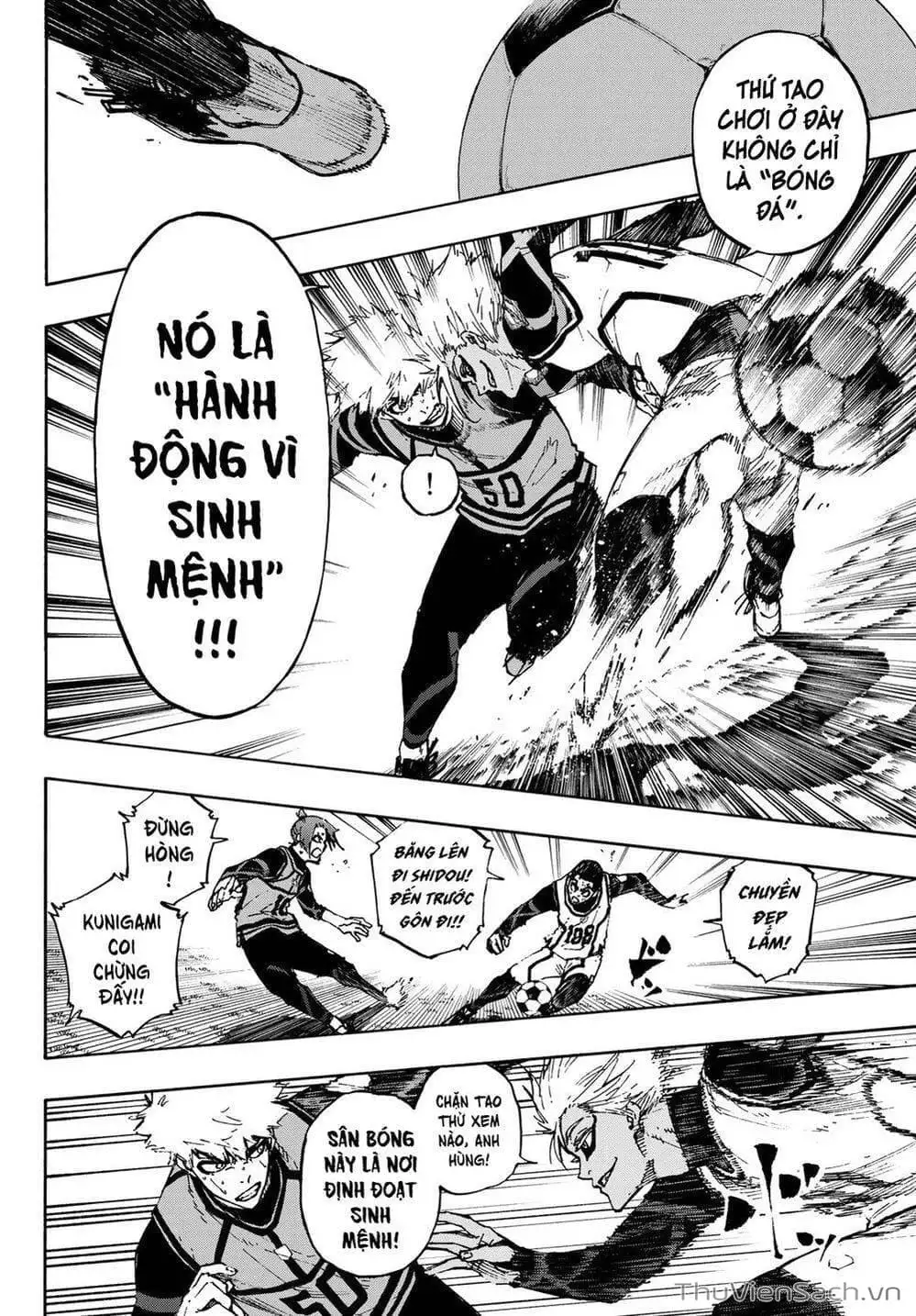 Truyện Tranh Tiền Đạo Số 1 - Blue Lock trang 5