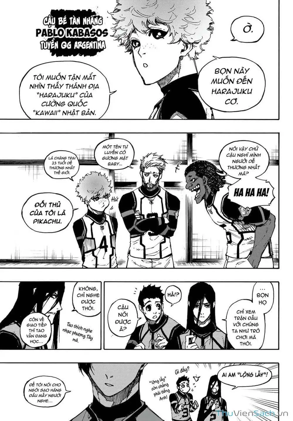 Truyện Tranh Tiền Đạo Số 1 - Blue Lock trang 5