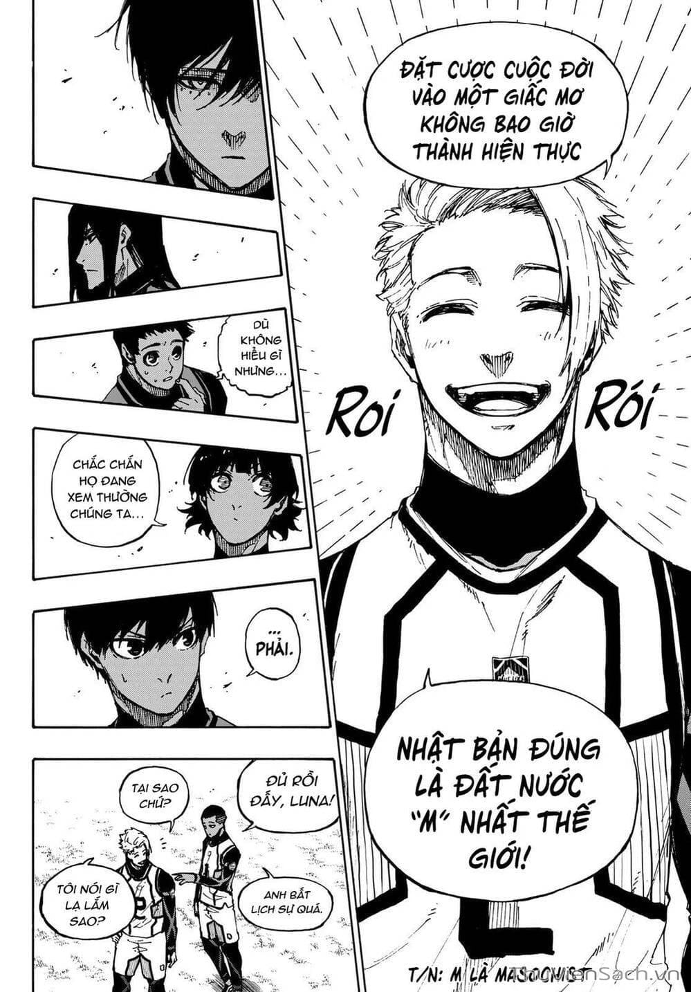Truyện Tranh Tiền Đạo Số 1 - Blue Lock trang 6