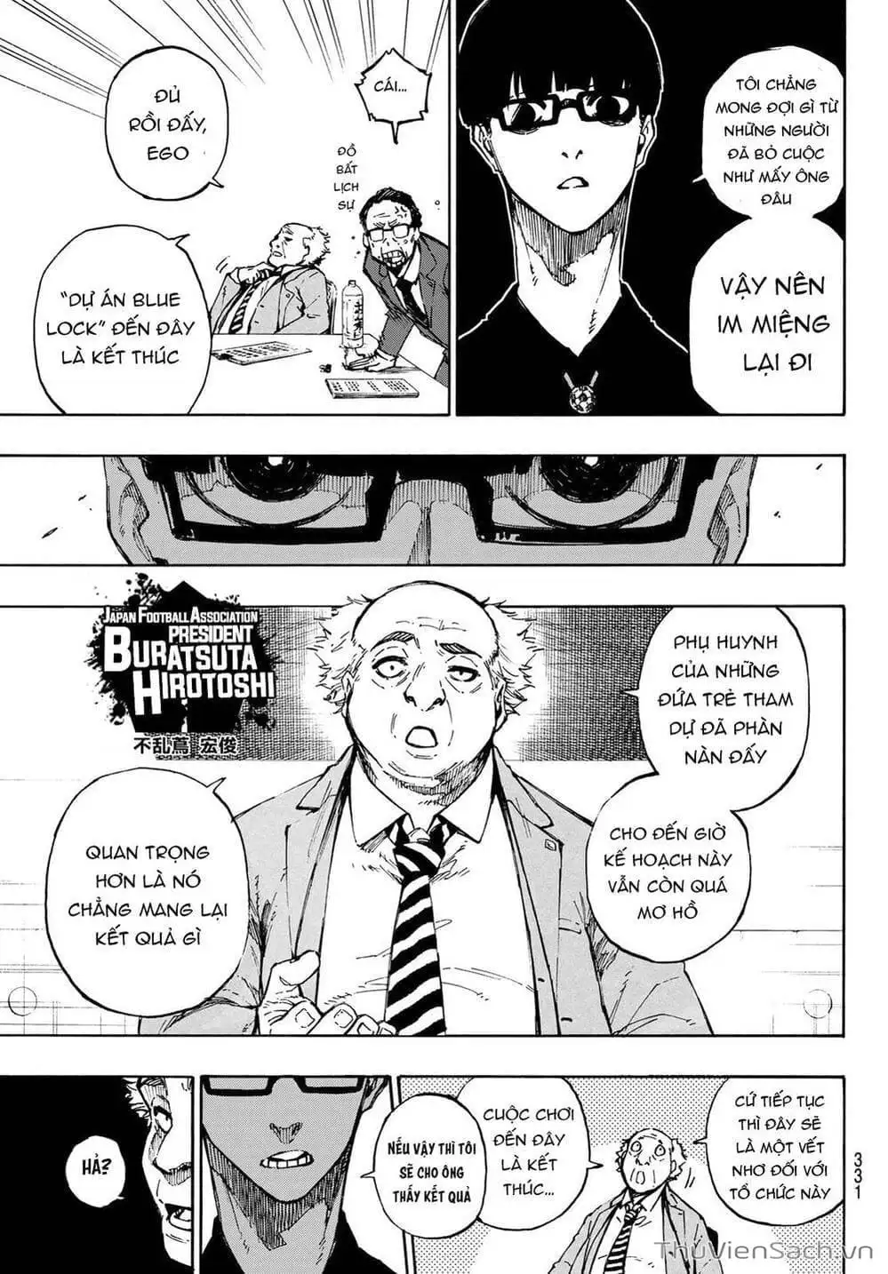 Truyện Tranh Tiền Đạo Số 1 - Blue Lock trang 5