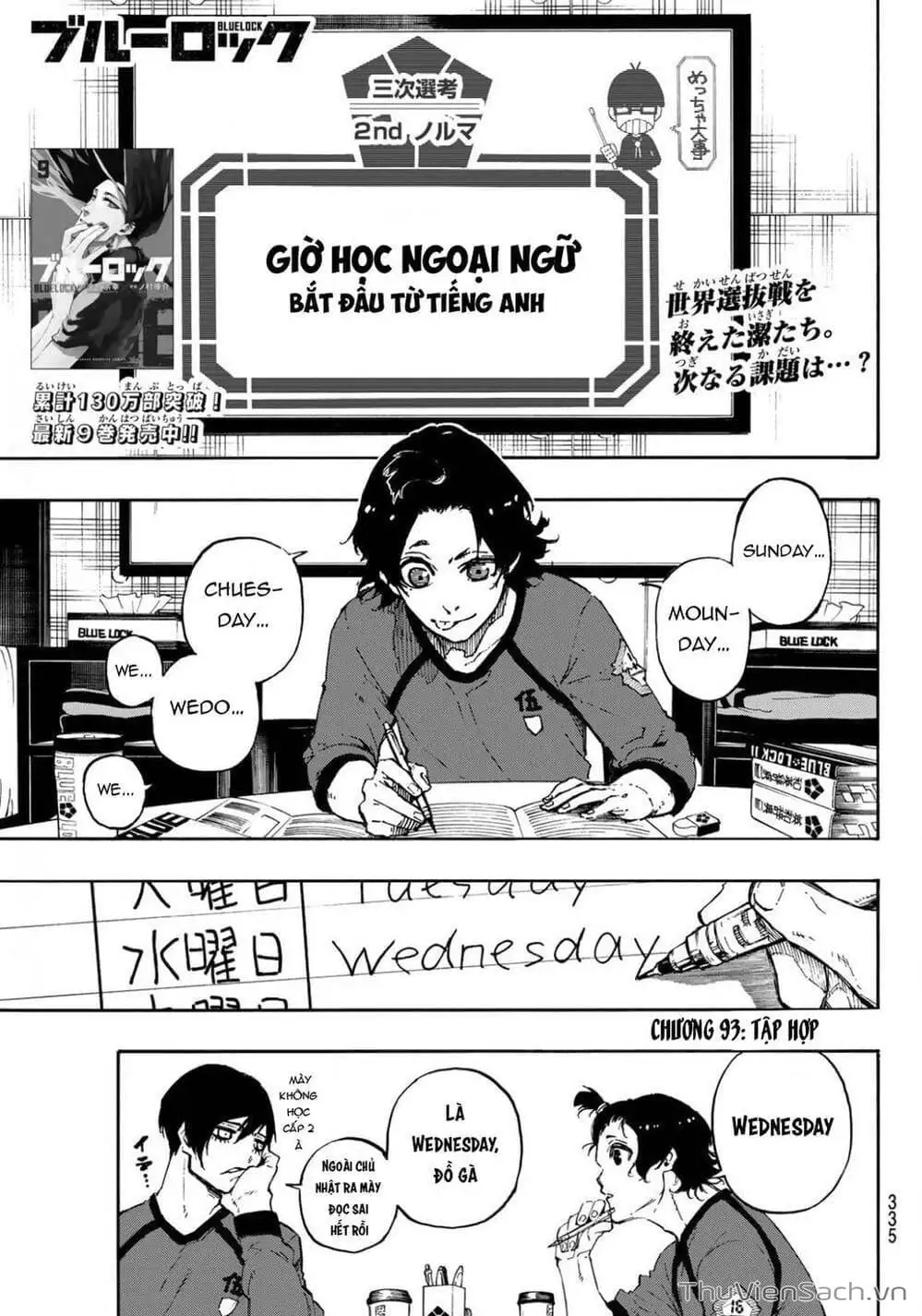 Truyện Tranh Tiền Đạo Số 1 - Blue Lock trang 5