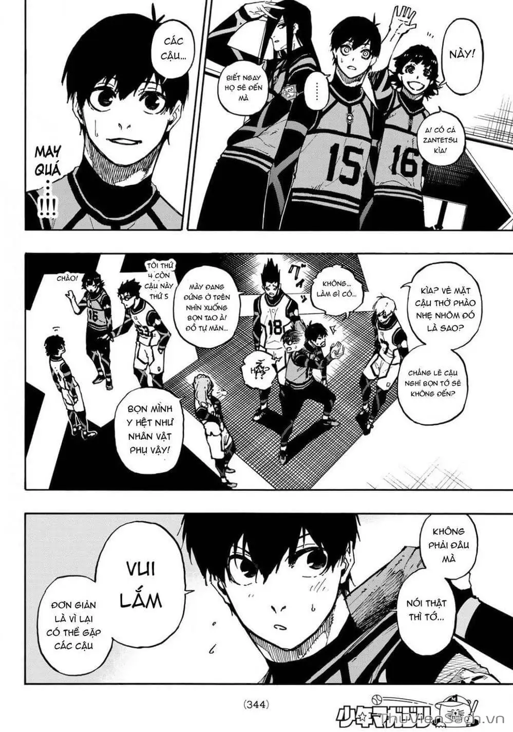 Truyện Tranh Tiền Đạo Số 1 - Blue Lock trang 5