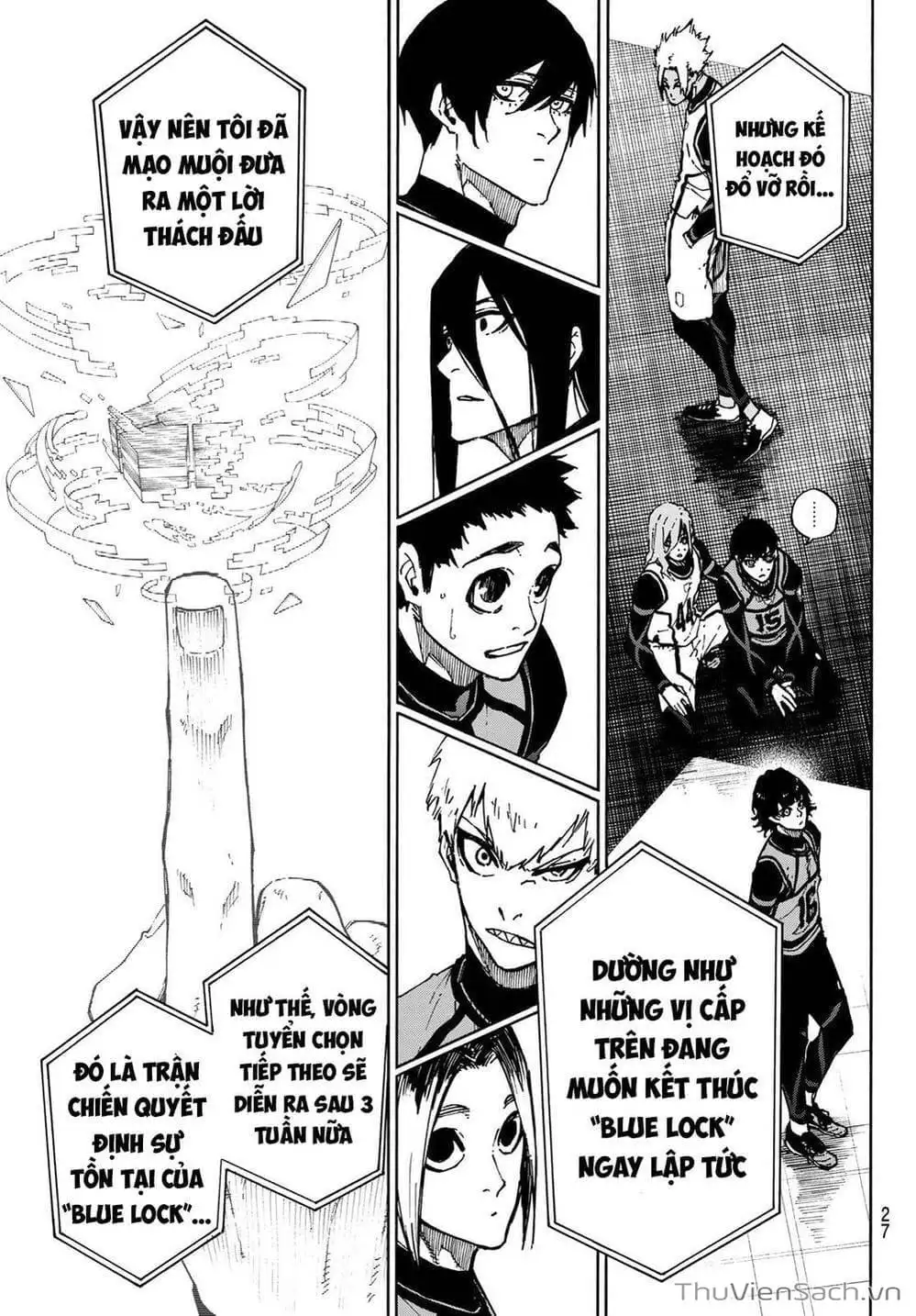 Truyện Tranh Tiền Đạo Số 1 - Blue Lock trang 5