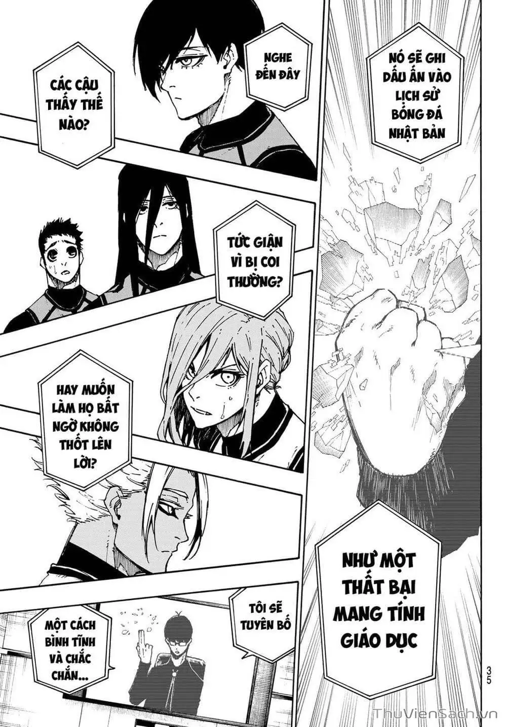 Truyện Tranh Tiền Đạo Số 1 - Blue Lock trang 5