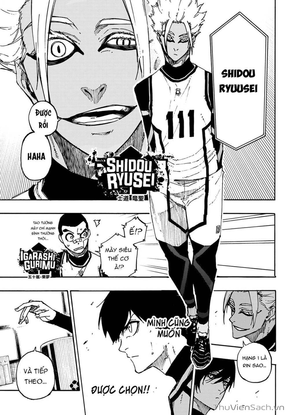 Truyện Tranh Tiền Đạo Số 1 - Blue Lock trang 6