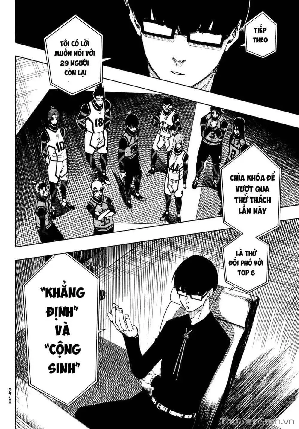 Truyện Tranh Tiền Đạo Số 1 - Blue Lock trang 5